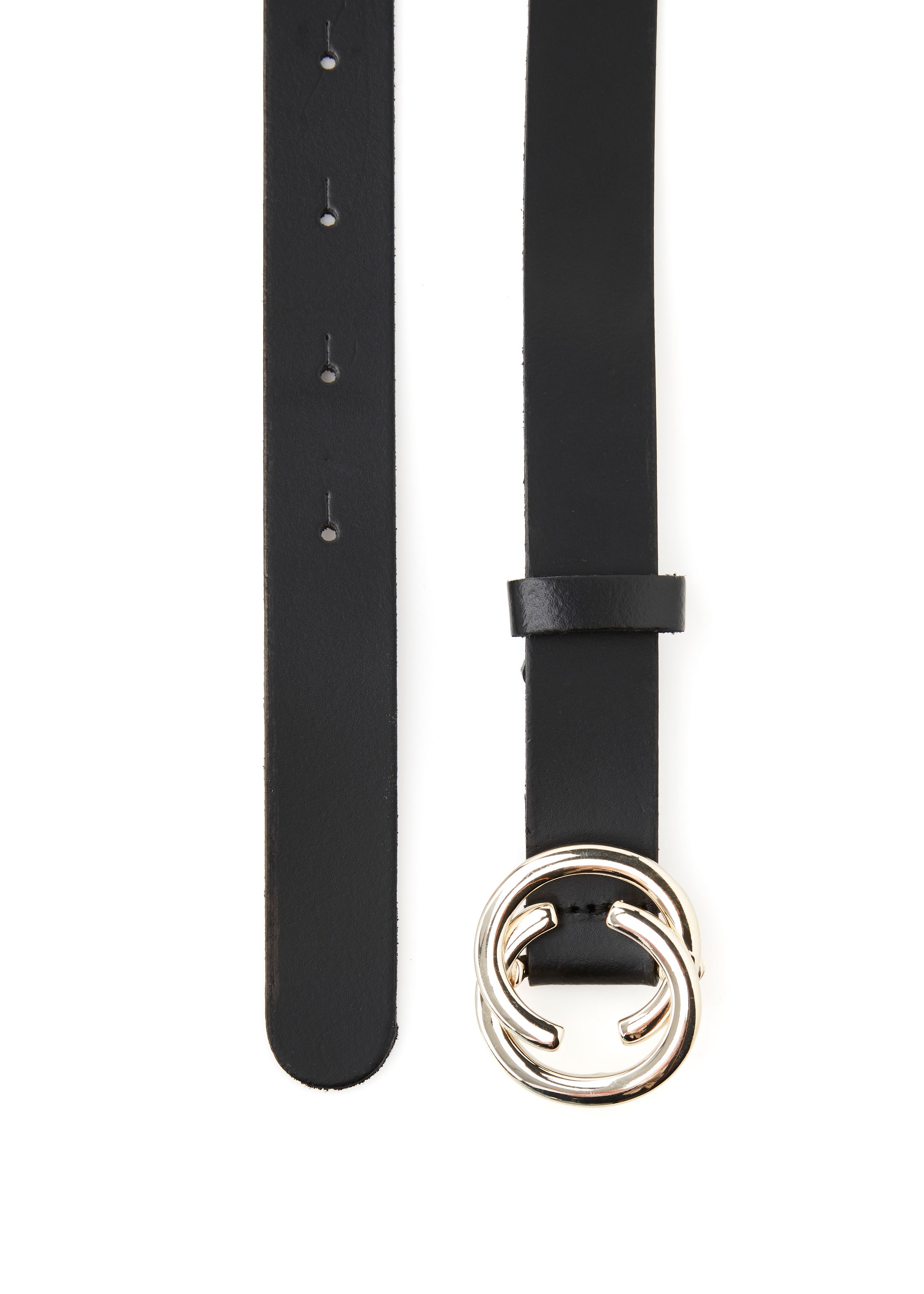 By Malene Birger Katin Narrow Leather Belt - Black - katin belt | q70693006  | q70693003 050