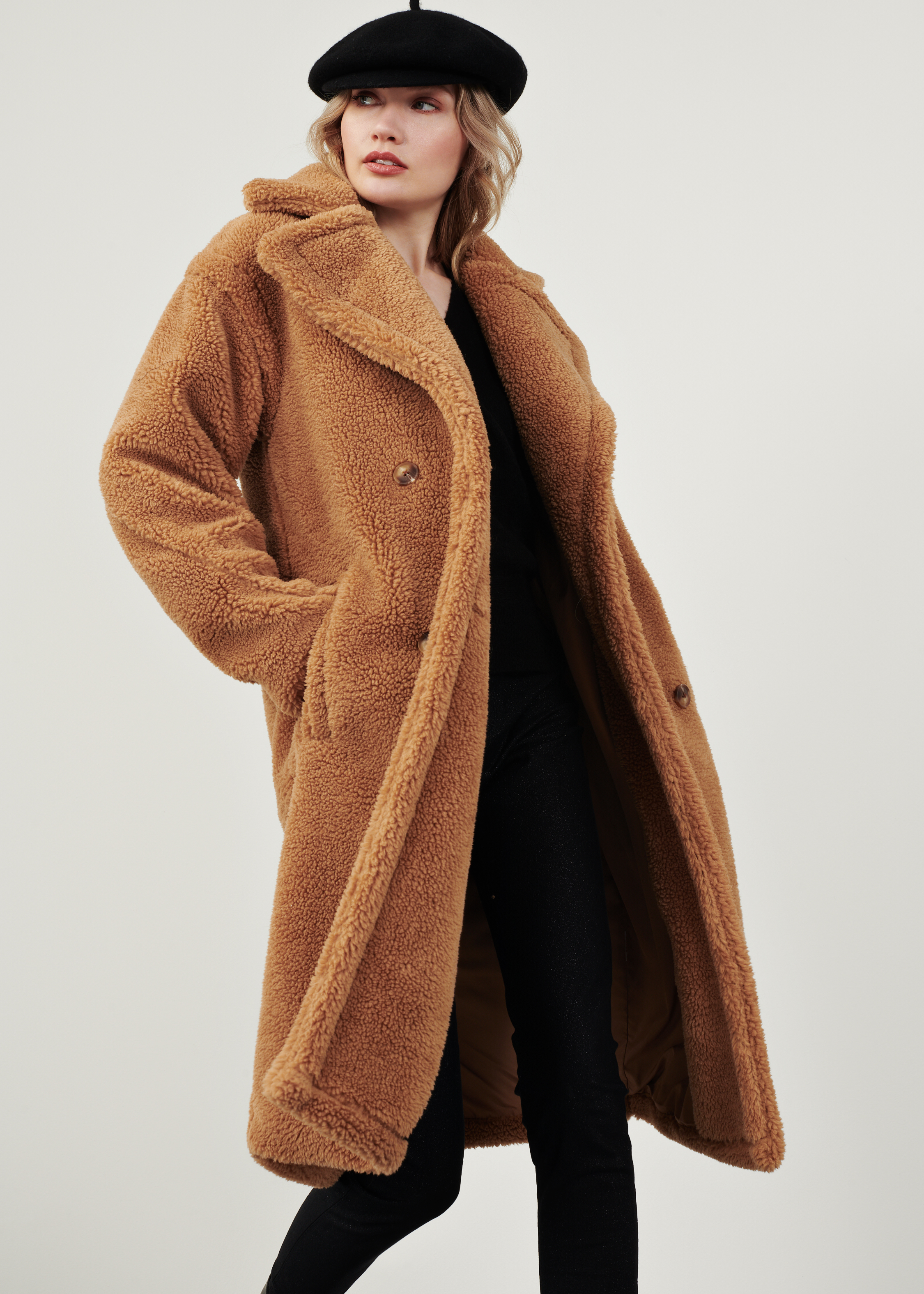 costes teddy coat