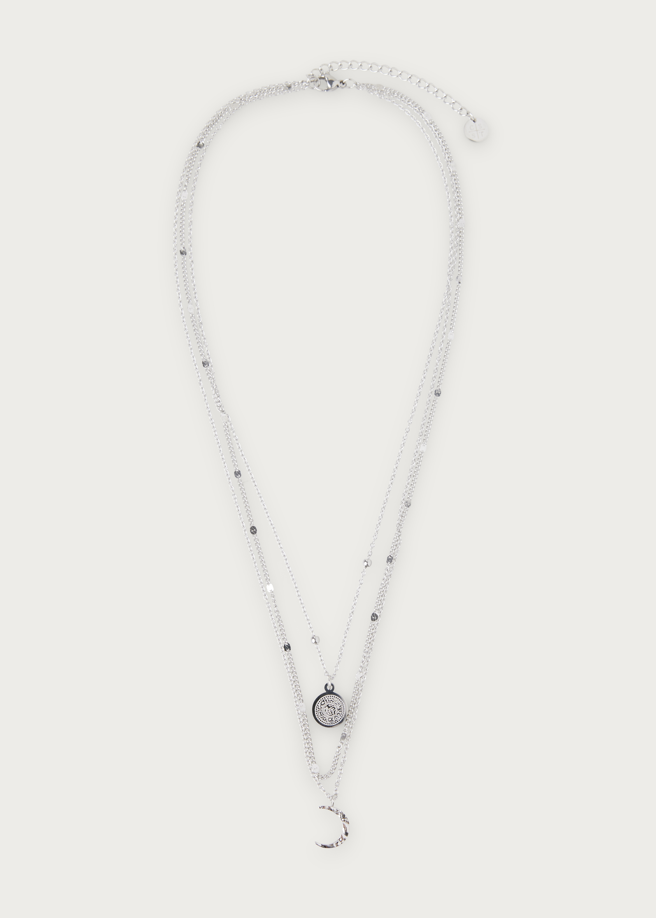 Necklace Layer zilver (ZLVR) | Costes Fashion