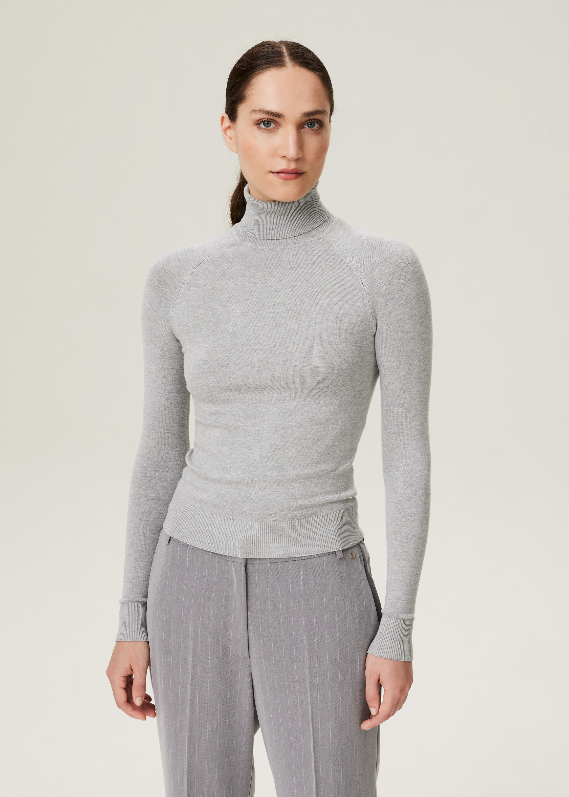 Soft Rollneck grijs GRS.LME Costes