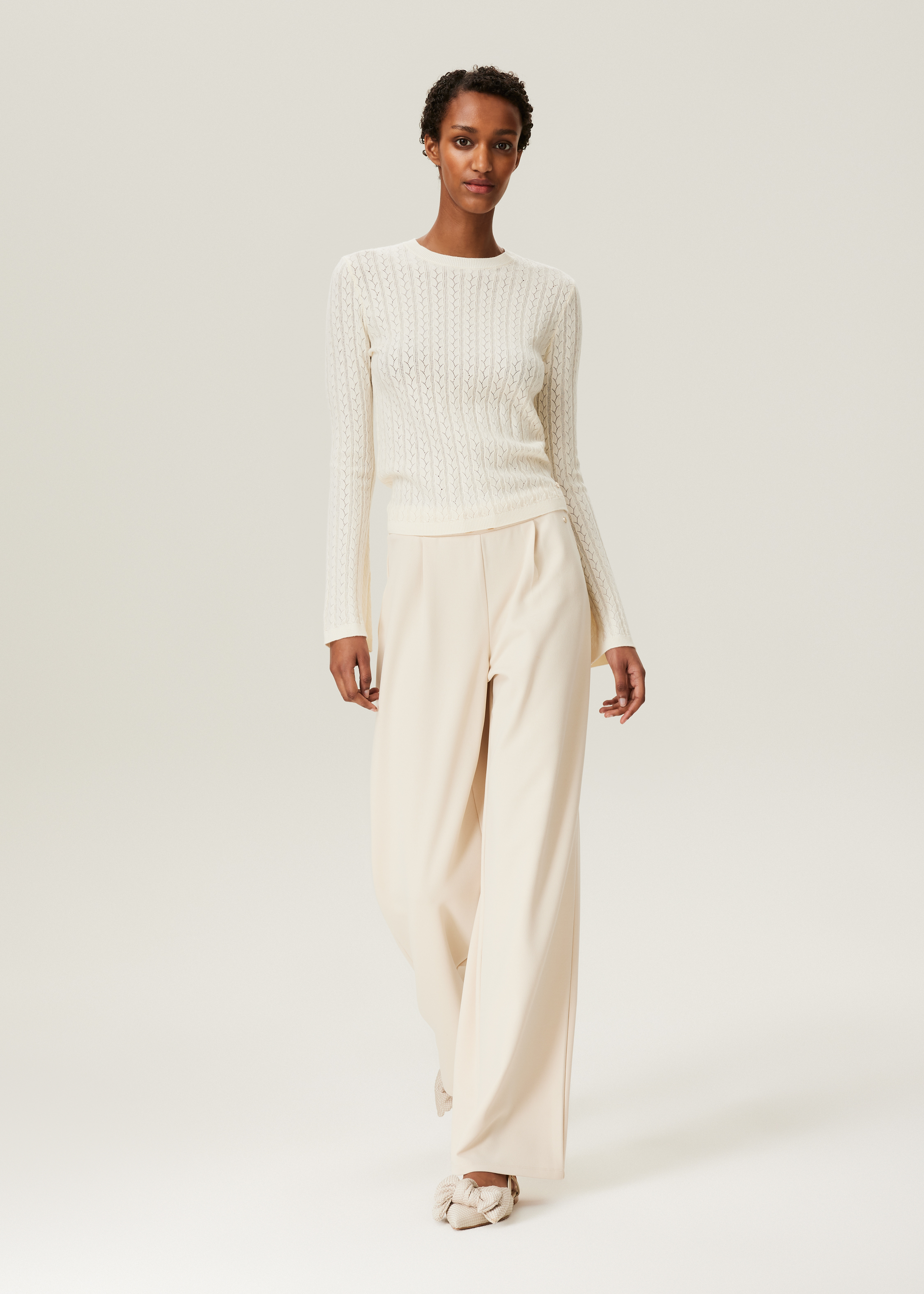 Pantalon met ceintuur