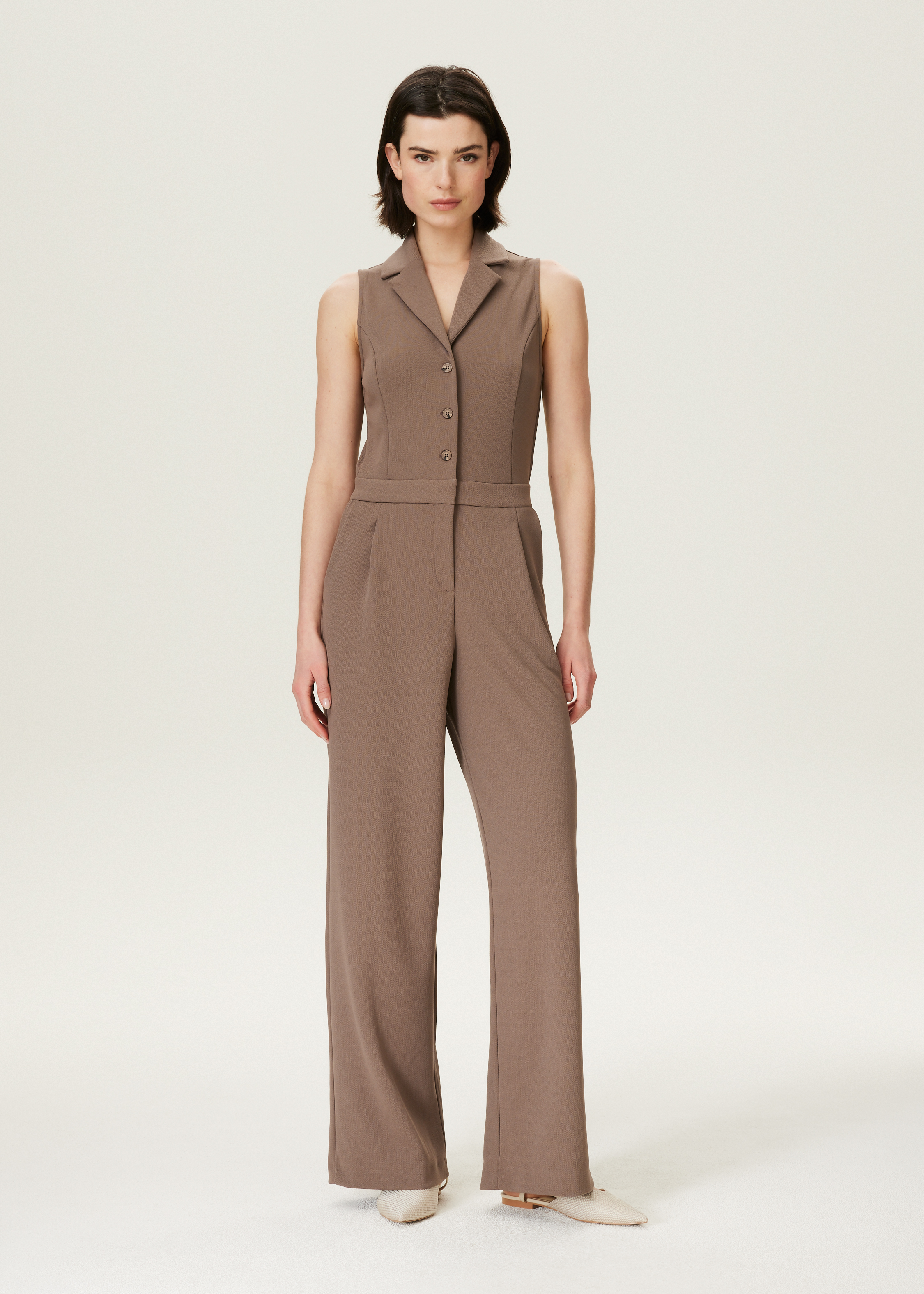 Mouwloze Jumpsuit Costes Jumpsuit Oranje Jumpsuit Kopen? Lage Prijs