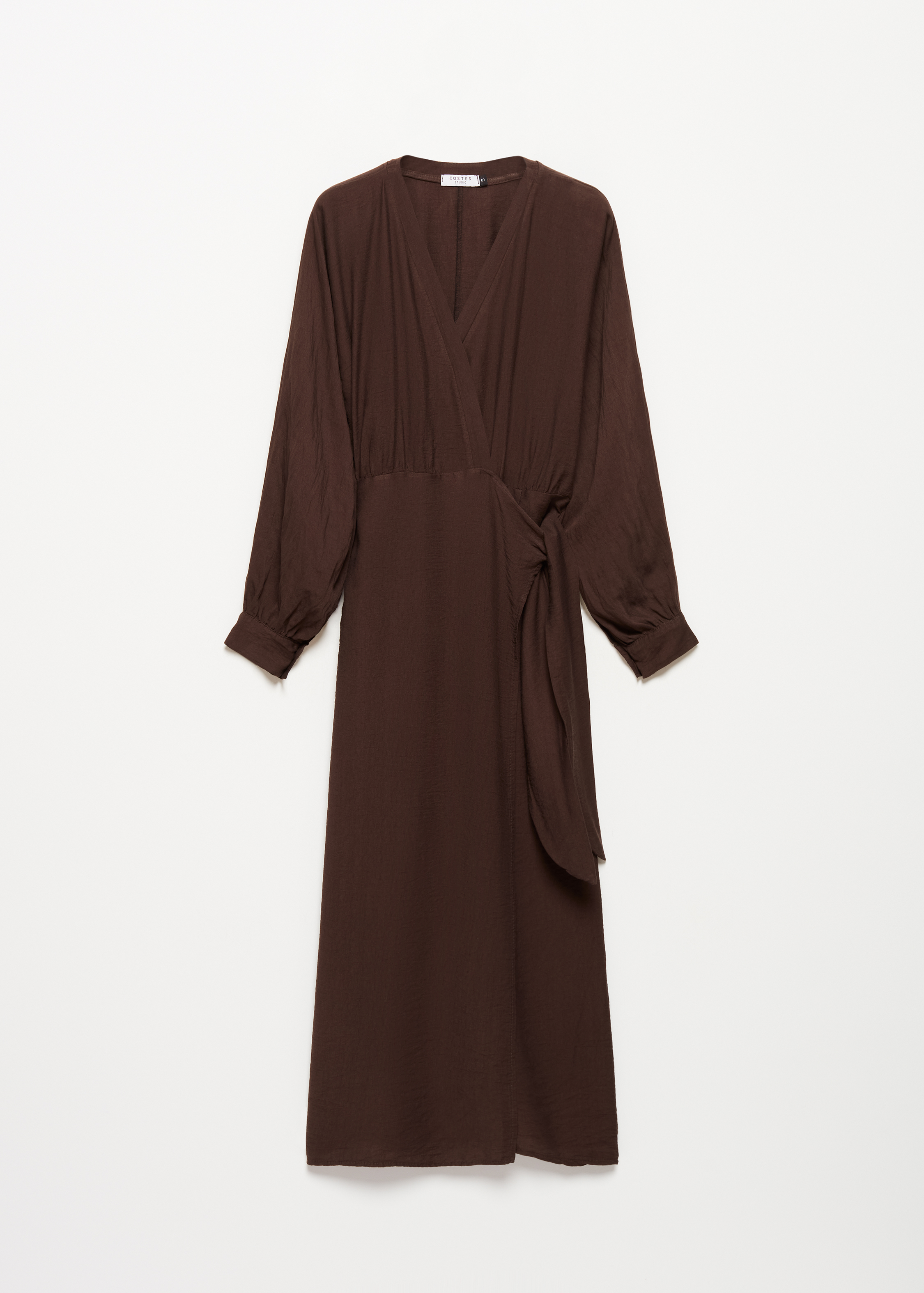 Maxi Jurk Costes Wikkeljurk K-Design Maxi Jurk Met Zakjes Design